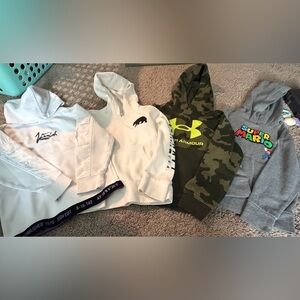 Set of boys size 6-7 hoodies